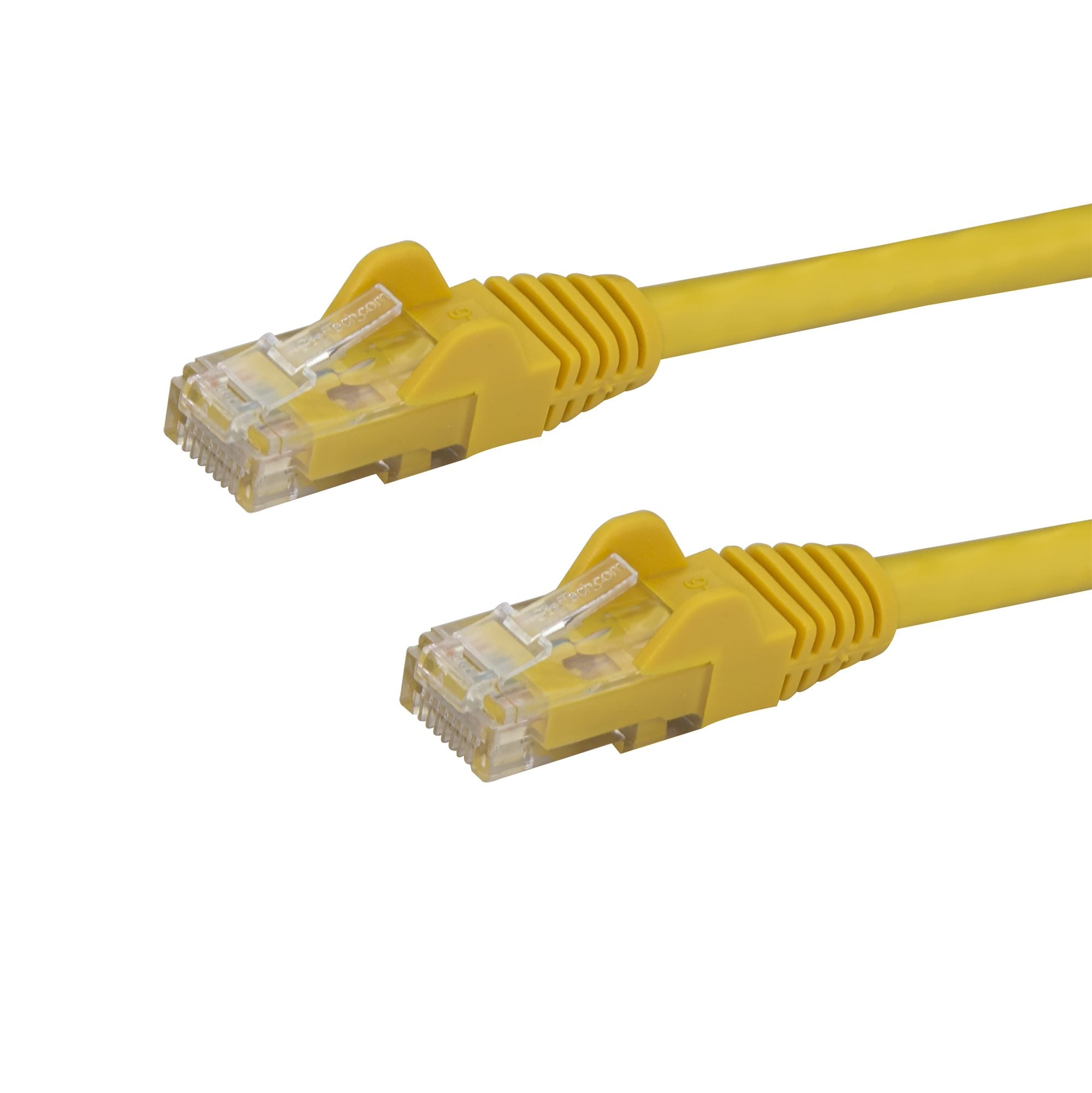 StarTech.com N6PATCH6YL networking cable Yellow 70.9" (1.8 m) Cat6 U/UTP (UTP)