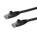 StarTech.com N6PATCH12BK networking cable Black 145.7" (3.7 m) Cat6 U/UTP (UTP)