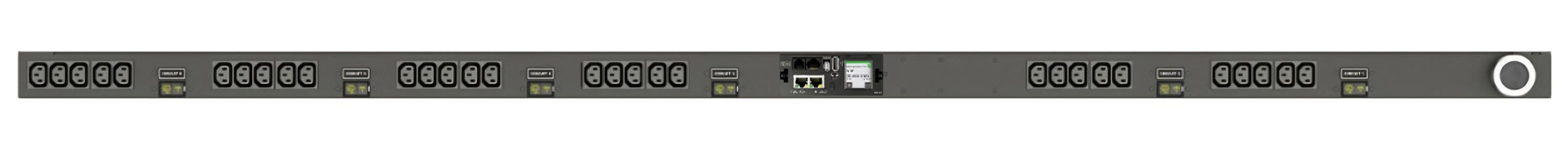 Vertiv Geist MN05M8W1-30C138-6PS15B0A10-S power distribution unit (PDU) 30 AC outlet(s) Black
