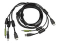 Vertiv CBL0162 KVM cable Black 70.9" (1.8 m)