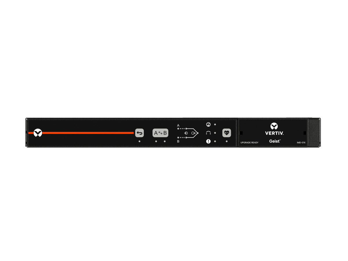 Vertiv Geist AN01X1R0-10S203-2ST5ST5A011-D power distribution unit (PDU) 10 AC outlet(s) 0U Black