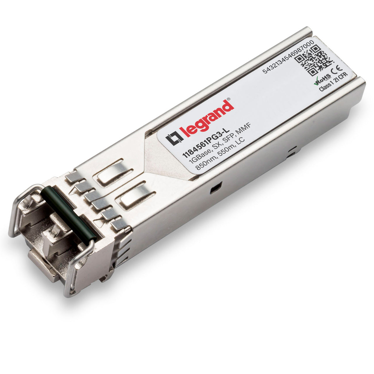 Legrand 1184561PG3-OP network transceiver module Fiber optic 1000 Mbit/s SFP 850 nm