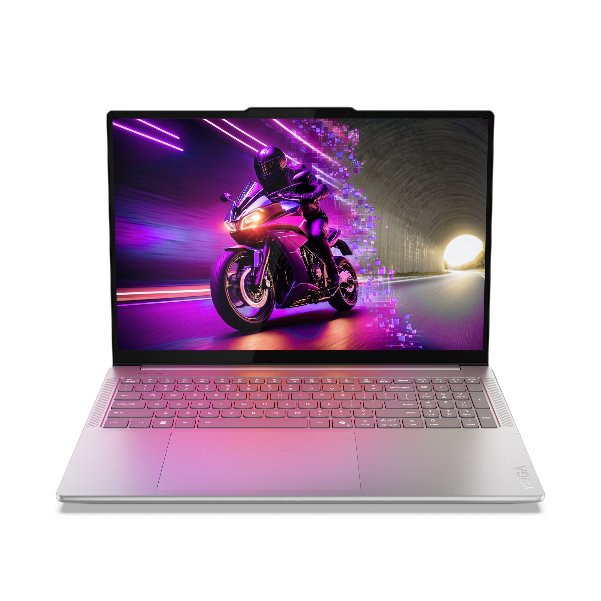 Lenovo Yoga Pro 9 16IAH10 Intel Core Ultra 9 285H Laptop 16" Touchscreen 2.8K 32 GB LPDDR5x-SDRAM 1 TB SSD NVIDIA® GeForce RTX™ 5050 Wi-Fi 7 (802.11be) Windows 11 Home English Gray