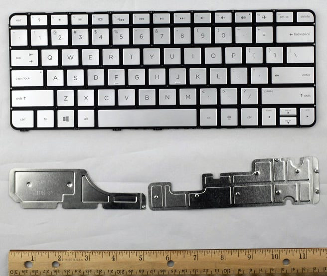 HP SPS-KB SVR ISK PT TP BL US Cover + keyboard
