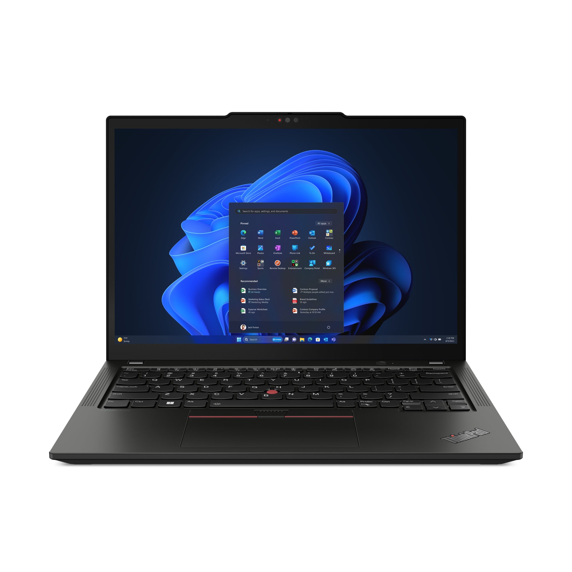 Lenovo ThinkPad X13 Gen 5 Intel Core Ultra 7 155U Laptop 13.3" WUXGA 16 GB LPDDR5x-SDRAM 512 GB SSD Wi-Fi 6E (802.11ax) Windows 11 Pro Black