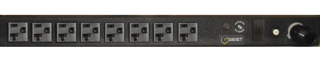 Vertiv Geist NSVLN080-102S20TL power distribution unit (PDU) 8 AC outlet(s) 0U Black