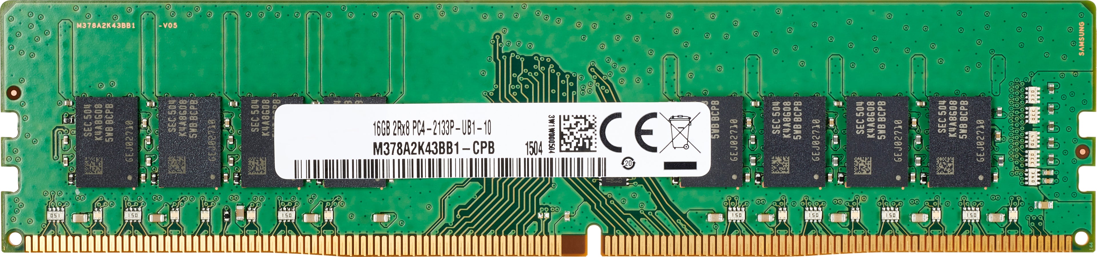 HP 3TQ40AT memory module 16 GB 1 x 16 GB DDR4 288-pin DIMM ECC