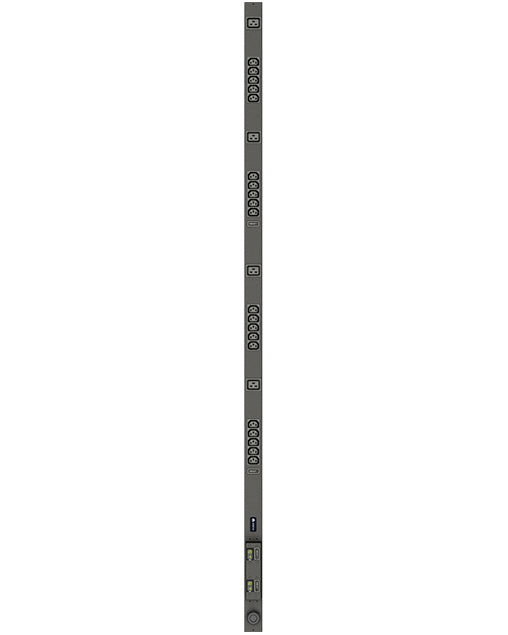 Vertiv VP7541 power distribution unit (PDU) 24 AC outlet(s) Black