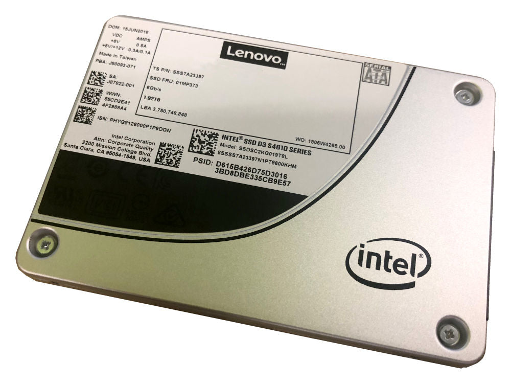 Lenovo 4XB7A13635 internal solid state drive 960 GB 2.5" Serial ATA III 3D TLC NAND