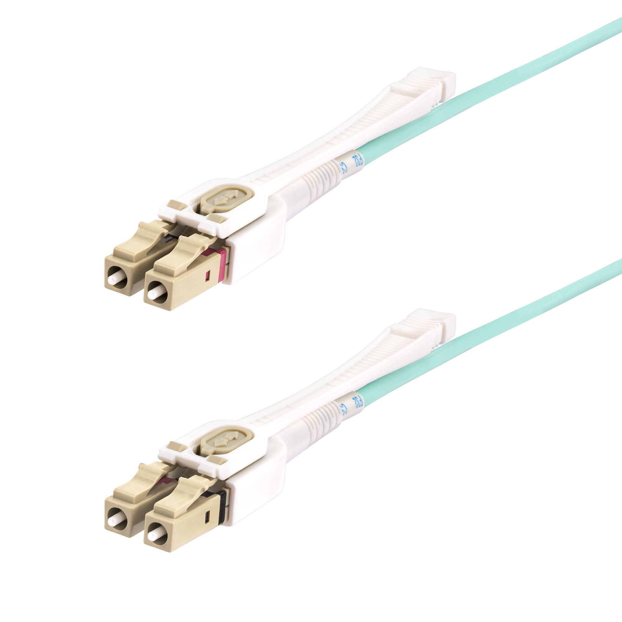 StarTech.com 450FBLCLC3PP InfiniBand/fibre optic cable 118.1" (3 m) LC LOMM Aqua color