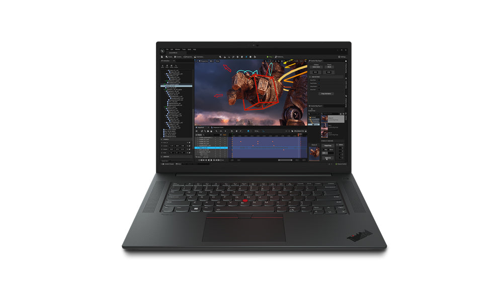 Lenovo ThinkPad P1 Gen 6 Intel® Core™ i7 i7-13800H Mobile workstation 16" Touchscreen WQUXGA 32 GB DDR5-SDRAM 1 TB SSD NVIDIA RTX 2000 Ada Wi-Fi 6E (802.11ax) Windows 11 Pro US English Black