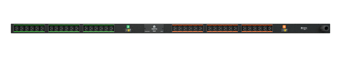 Vertiv Geist MN01X4B1-36CF18-3TL6A0A10-S power distribution unit (PDU) 36 AC outlet(s) 0U Black