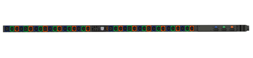 Vertiv DUS5M4W1-36PT67-1S02A9K00-S-A power distribution unit (PDU) 36 AC outlet(s) Black