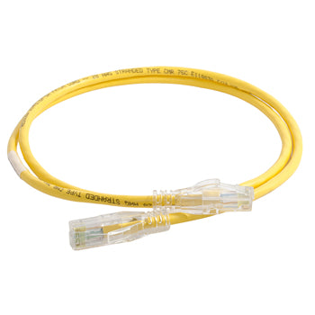 Legrand RDC61005-04 networking cable Yellow 59.8" (1.52 m) Cat6a U/UTP (UTP)