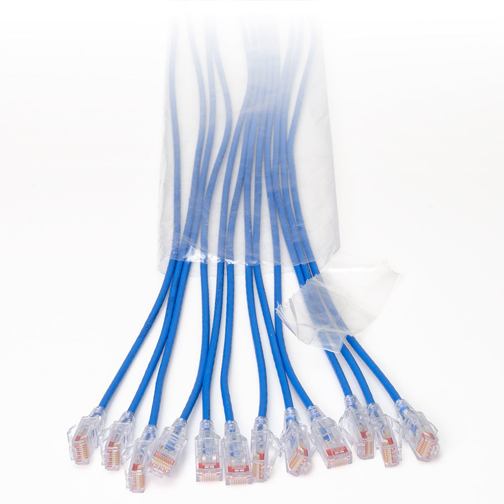 Legrand EZFPR6A05Q12-06 networking cable Blue 59.1" (1.5 m) Cat6a