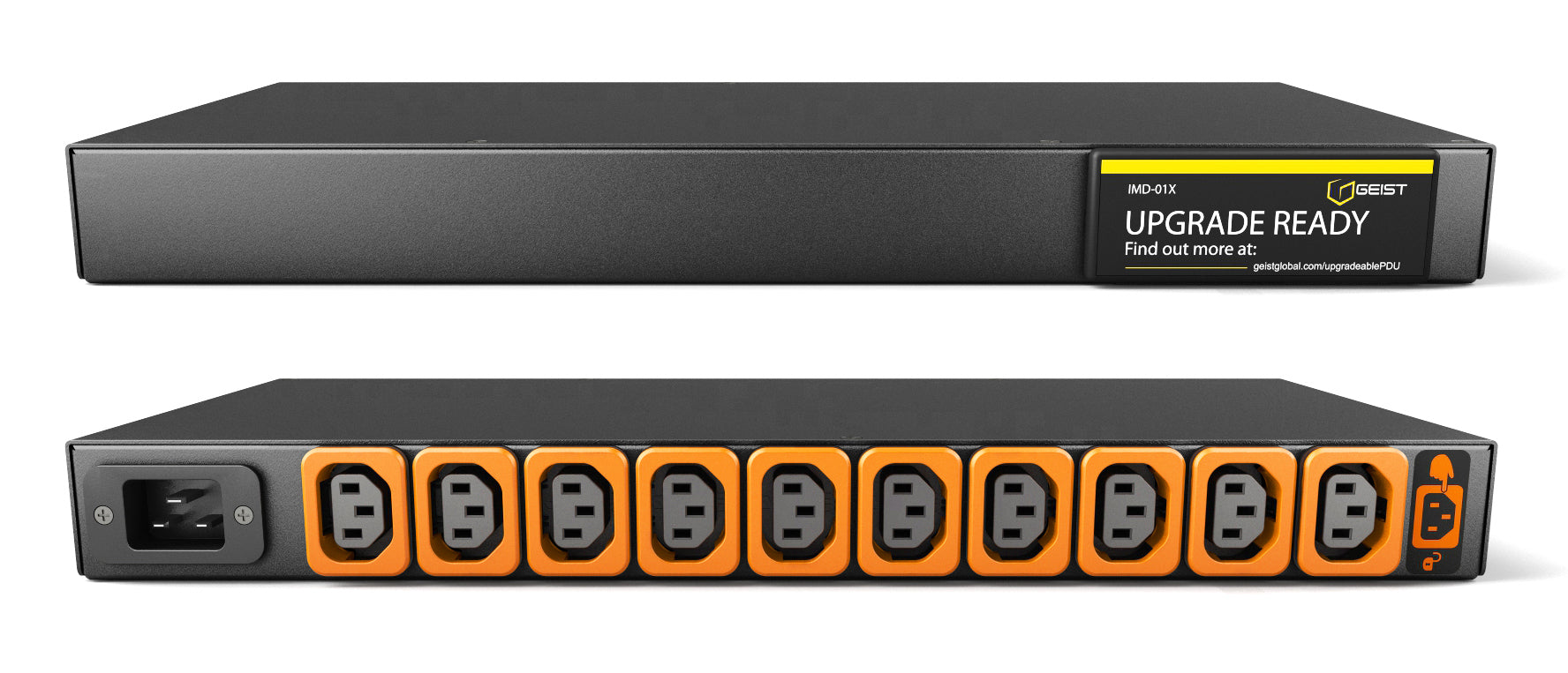 Vertiv UI10014L power distribution unit (PDU) 10 AC outlet(s) 1U Black