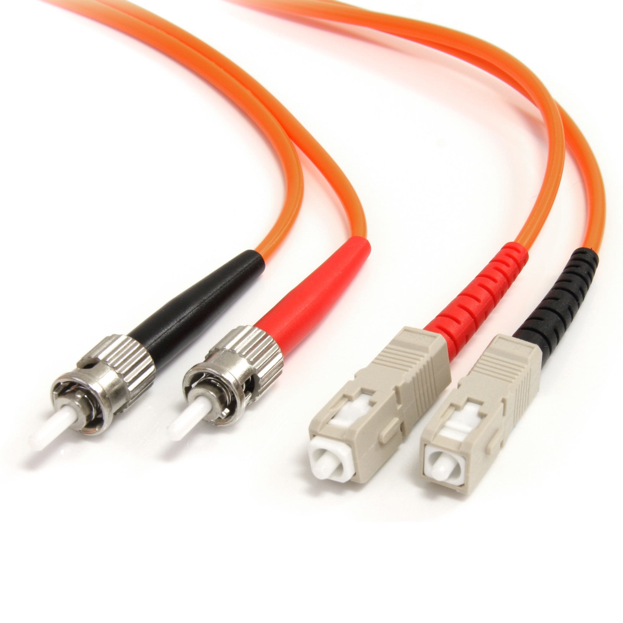 StarTech.com FIBSTSC2 InfiniBand/fibre optic cable 78.7" (2 m) ST SC Orange