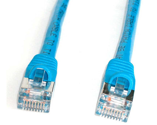 StarTech.com 25 ft Blue Shielded (Snagless) Category 5e (350 MHz) STP Patch Cable networking cable 300" (7.62 m)
