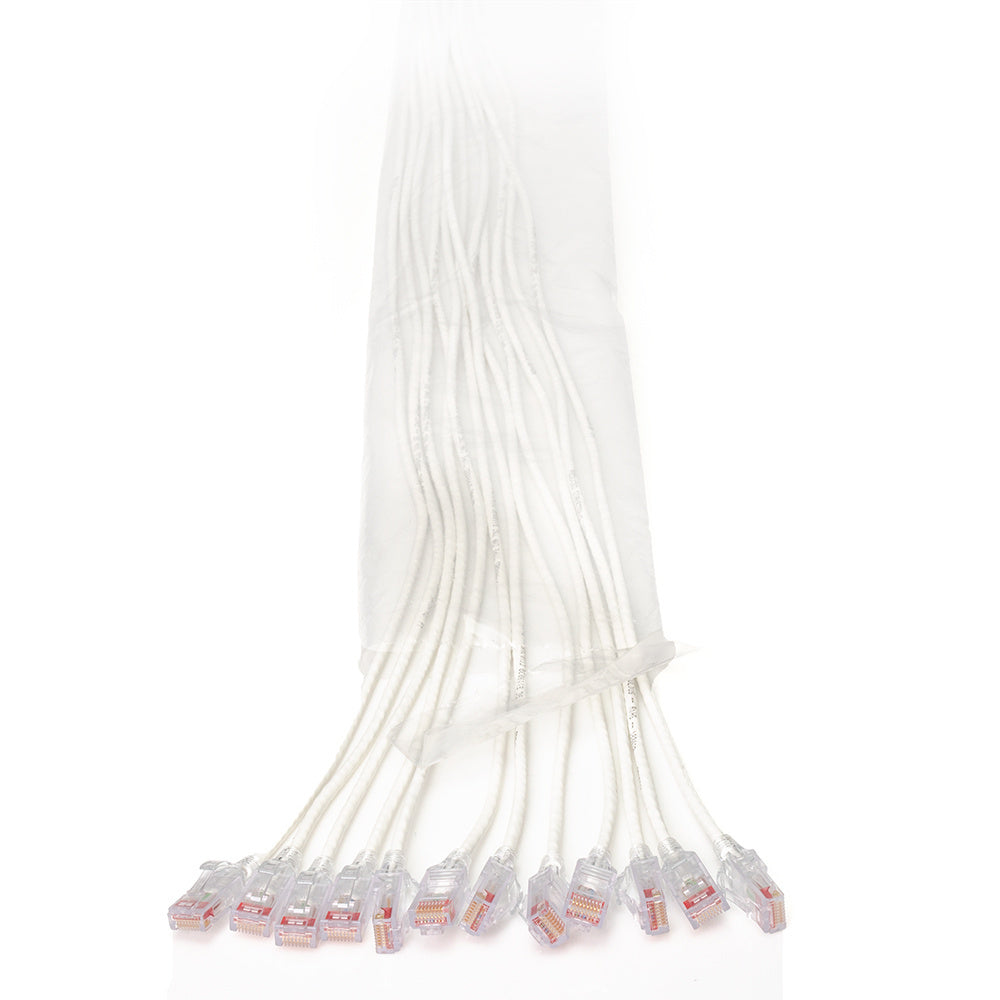 Legrand EZFPR6A03Q24-09 networking cable White 39.4" (1 m) Cat6a