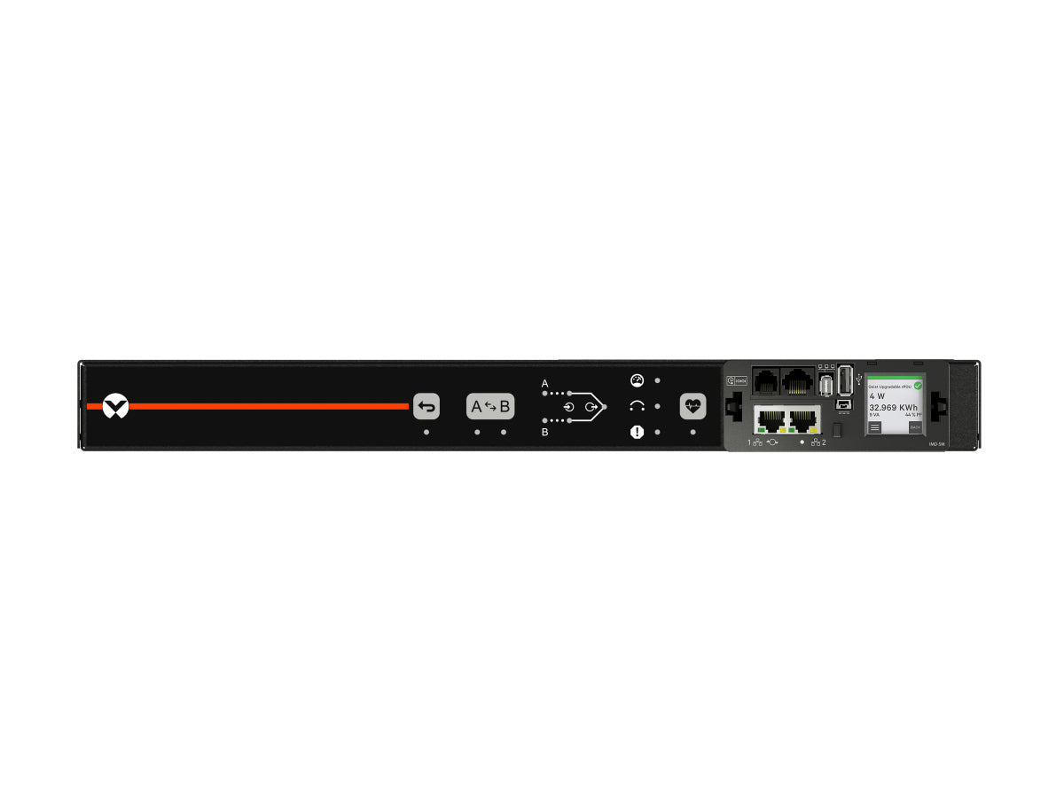 Vertiv Geist AN05M1R0-11TL68-3TL6TL6A011-D power distribution unit (PDU) 1 AC outlet(s) 0U Black