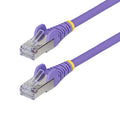 StarTech.com NLPL-25F-CAT6A-PATCH networking cable Purple 299.2" (7.6 m) S/FTP (S-STP)