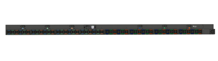 Vertiv DUU5M5W1-48CF17-2S02A9K00-S-A power distribution unit (PDU) 48 AC outlet(s) 1U Black