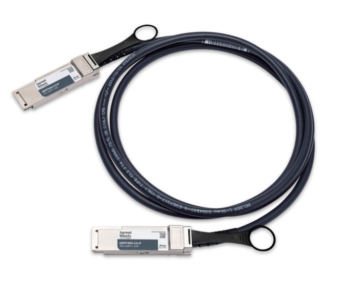 Legrand 603020005-A InfiniBand/fibre optic cable 196.9" (5 m) QSFP+ DAC Silver, Black