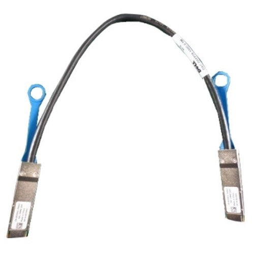 DELL 470-ABPW InfiniBand/fibre optic cable 19.7" (0.5 m) QSFP28 Black