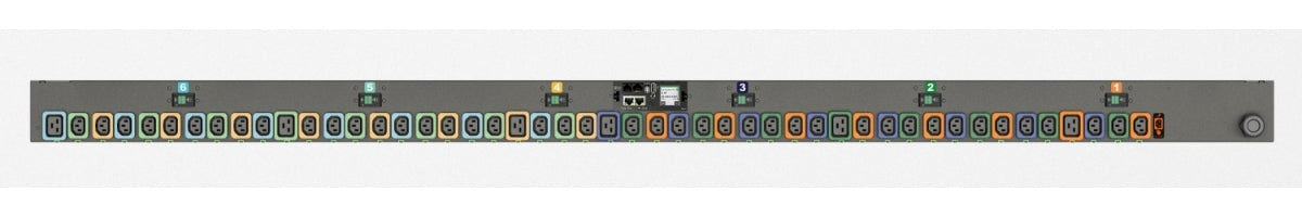 Vertiv Geist MNS5MHW1-48MI13-3TL56A0A10-S-A power distribution unit (PDU) 48 AC outlet(s) 0U Black