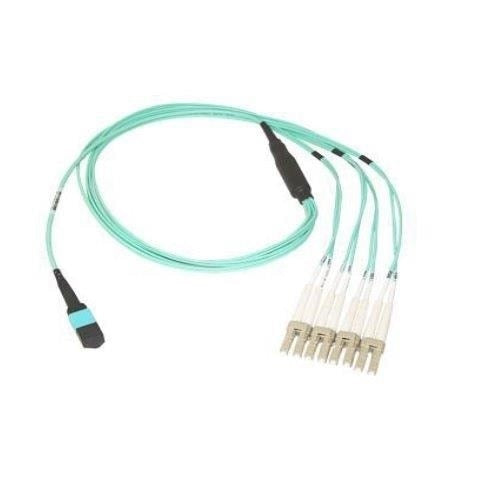 DELL HH5CP InfiniBand/fibre optic cable 118.1" (3 m) MTP 4x LC Aqua color