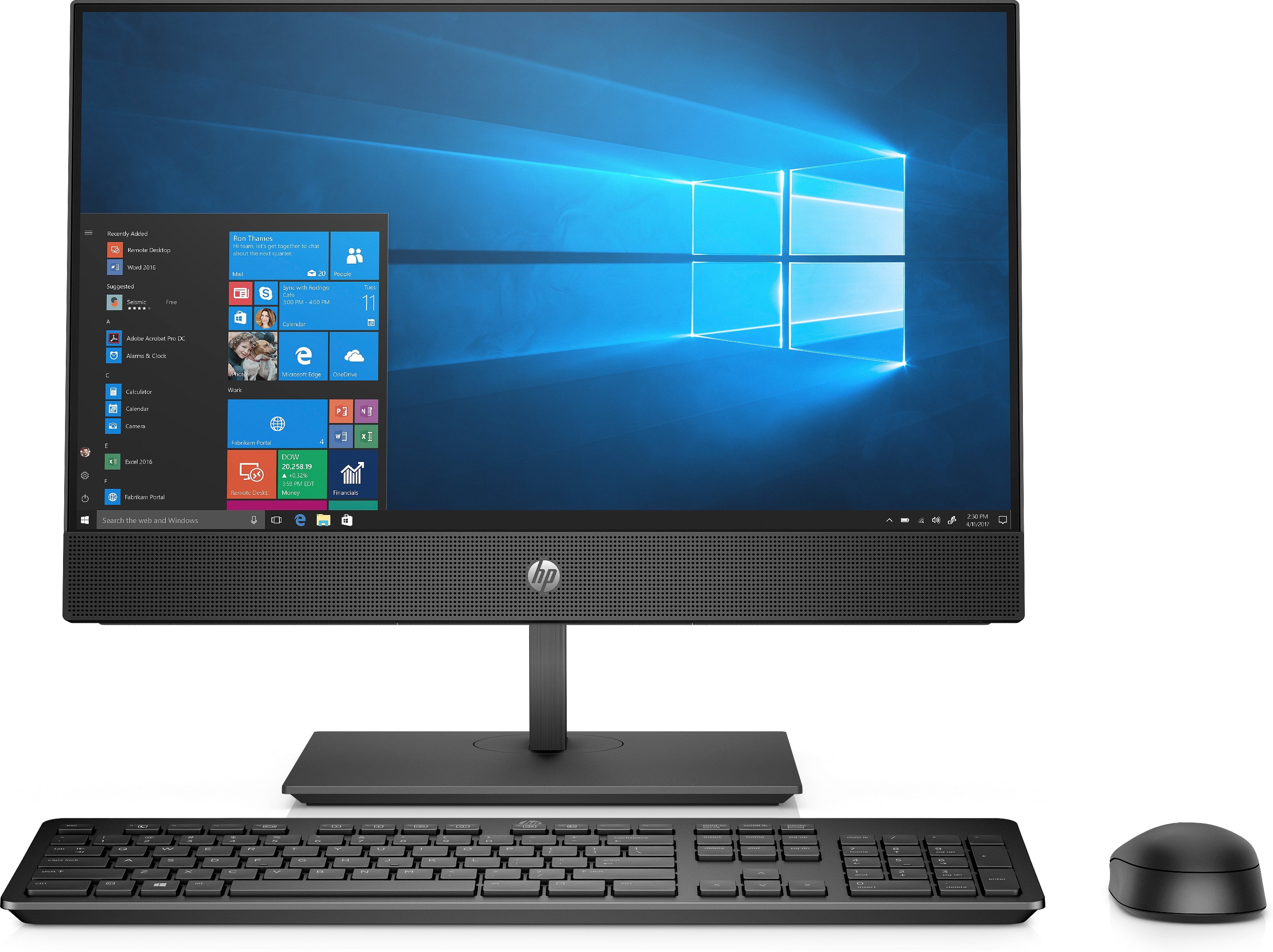 HP ProOne G5 Intel® Core™ i5 i5-9500 21.5" 1920 x 1080 pixels All-in-One PC 8 GB DDR4-SDRAM 256 GB SSD Windows 10 Pro Wi-Fi 5 (802.11ac) Black