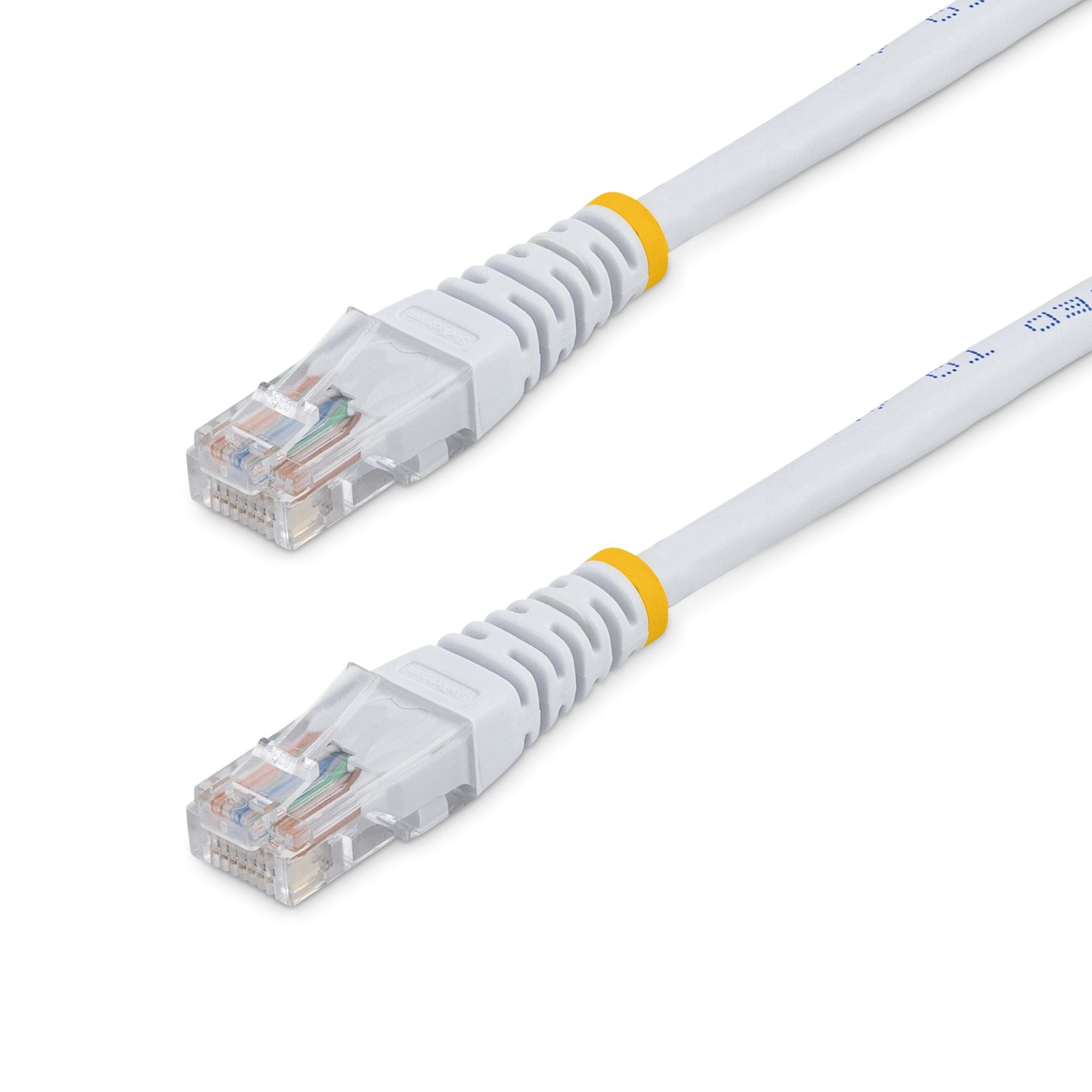 StarTech.com 1 ft White Molded Category 5e (350 MHz) UTP Patch Cable networking cable 11.8" (0.3 m)