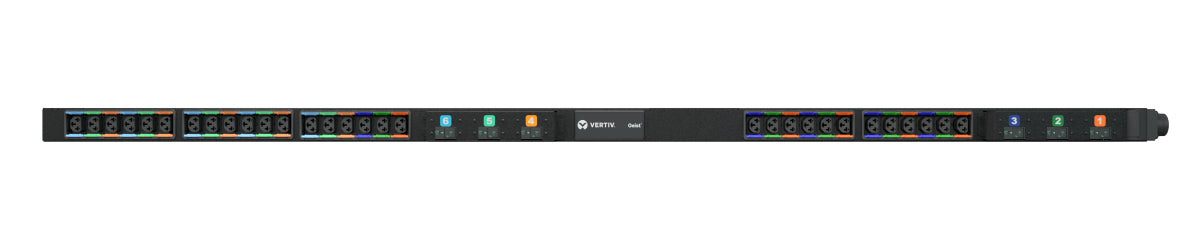 Vertiv U1078 power distribution unit (PDU) 24 AC outlet(s) 0U Black