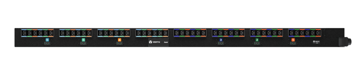 Vertiv U1079 power distribution unit (PDU) 48 AC outlet(s) 0U Black