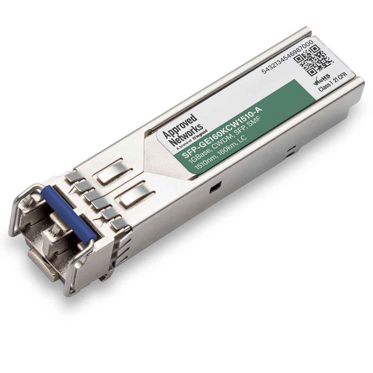 Legrand SFP-GE160KCW1510-A network transceiver module Fiber optic 1250 Mbit/s 1510 nm