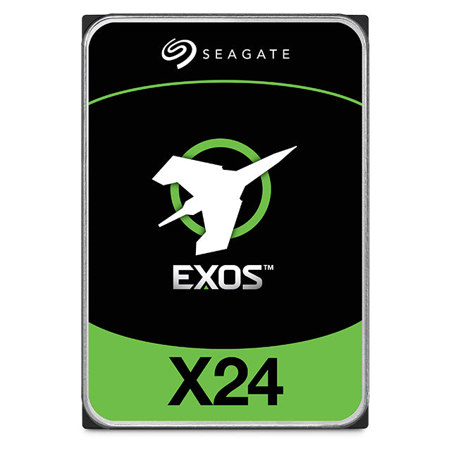 Seagate Exos X24 24TB internal hard drive 7200 RPM 512 MB 3.5" SAS