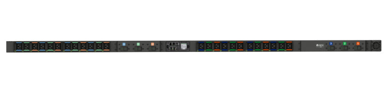 Vertiv DUU5M4B1-24CF17-2S02A9K00-S-A-RC power distribution unit (PDU) 24 AC outlet(s) Black
