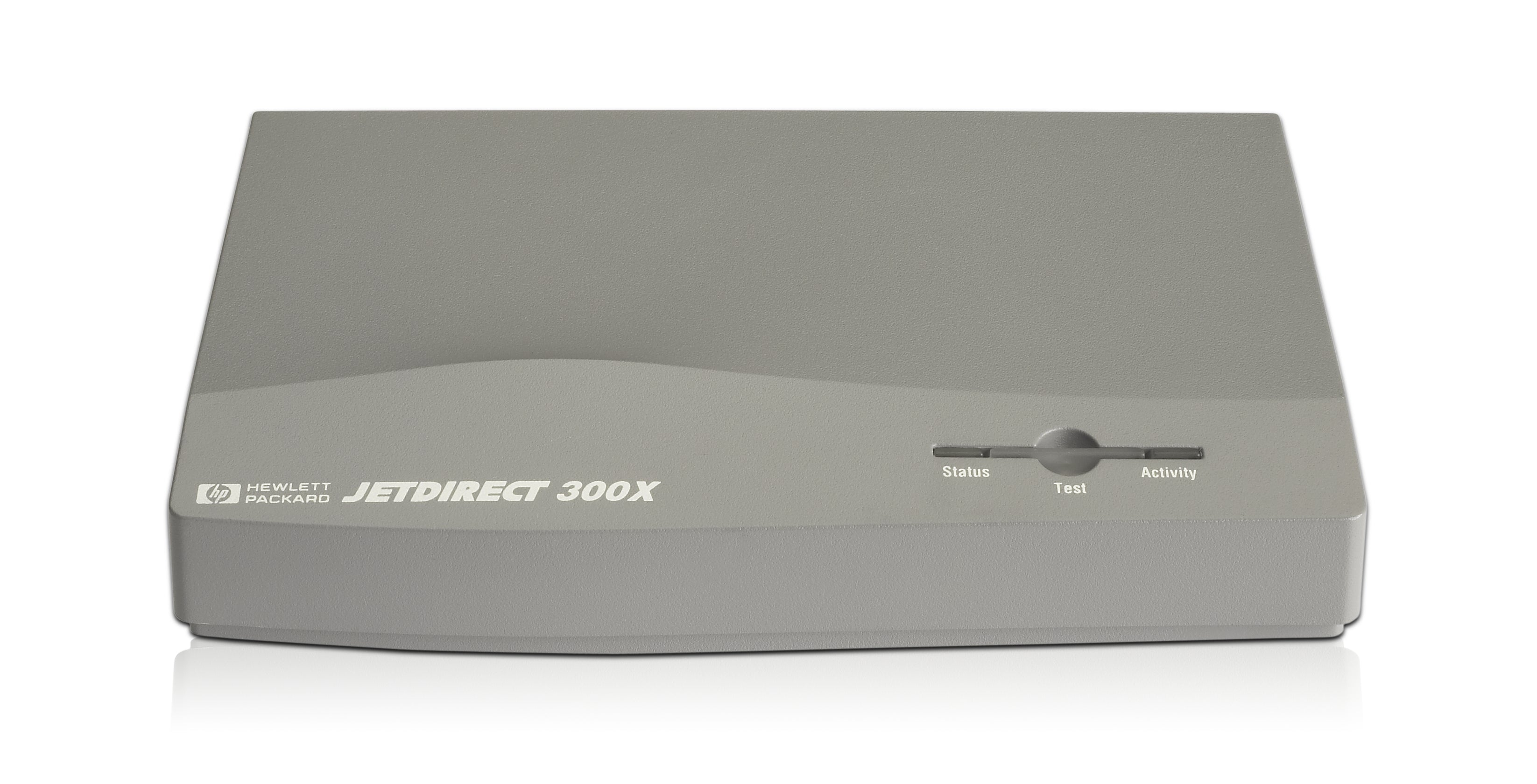 HP Jetdirect 300x for Fast Ethernet print server Ethernet LAN Gray