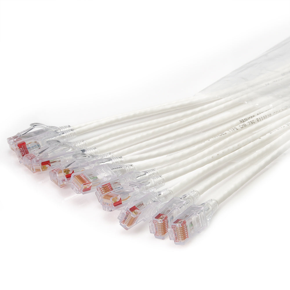 Legrand EZFPR6A05Q12-09 networking cable White 59.1" (1.5 m) Cat6a