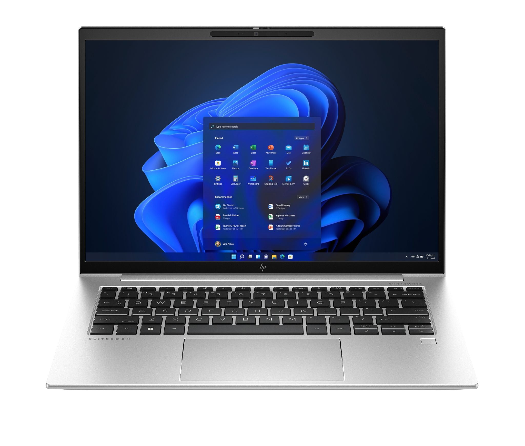 HP EliteBook 840 G10 Wolf Pro Security Edition Intel® Core™ i5 i5-1335U Laptop 14" WUXGA 16 GB DDR5-SDRAM 512 GB SSD Wi-Fi 6E (802.11ax) Windows 11 Pro Silver