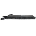 HORIZONTAL RACK MOUNT PDU 16 PORT SERVER RACK POWER STRIP