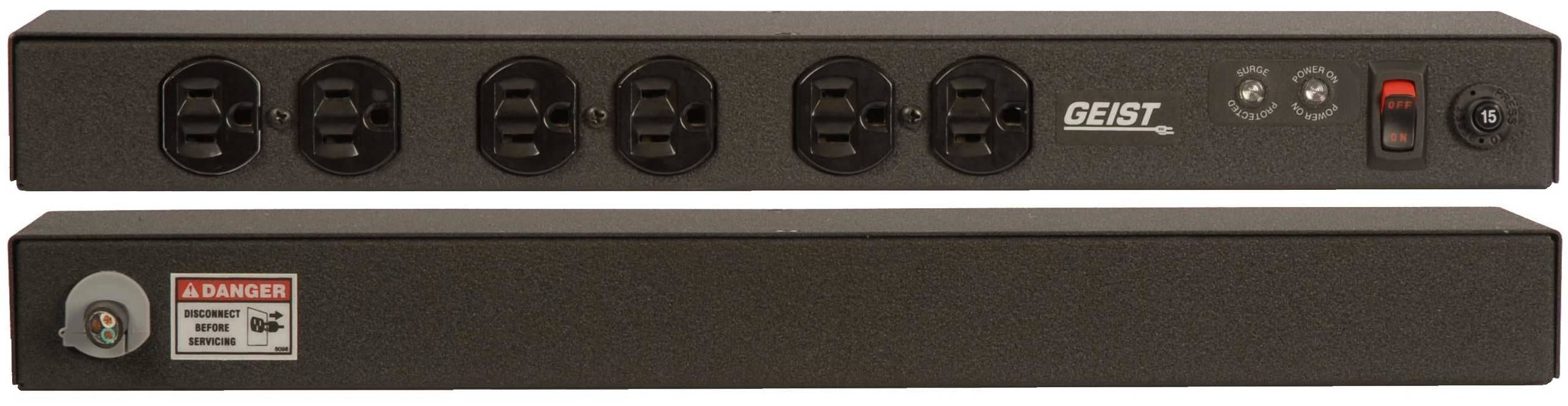 Vertiv SPF064-10 power distribution unit (PDU) 6 AC outlet(s) Black