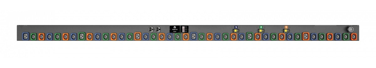 Vertiv Geist MN01D5W1-44MJ89-3TL21A0A10-S-A power distribution unit (PDU) 36 AC outlet(s) 0U Black