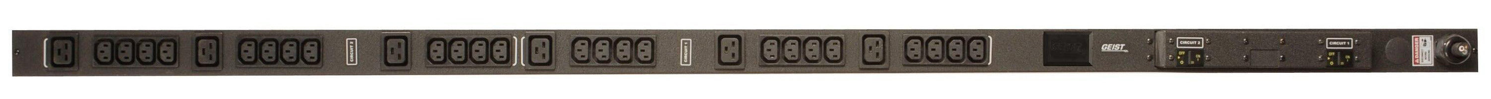 Vertiv XPB300-103IN6TL6 power distribution unit (PDU) 30 AC outlet(s) 0U Black
