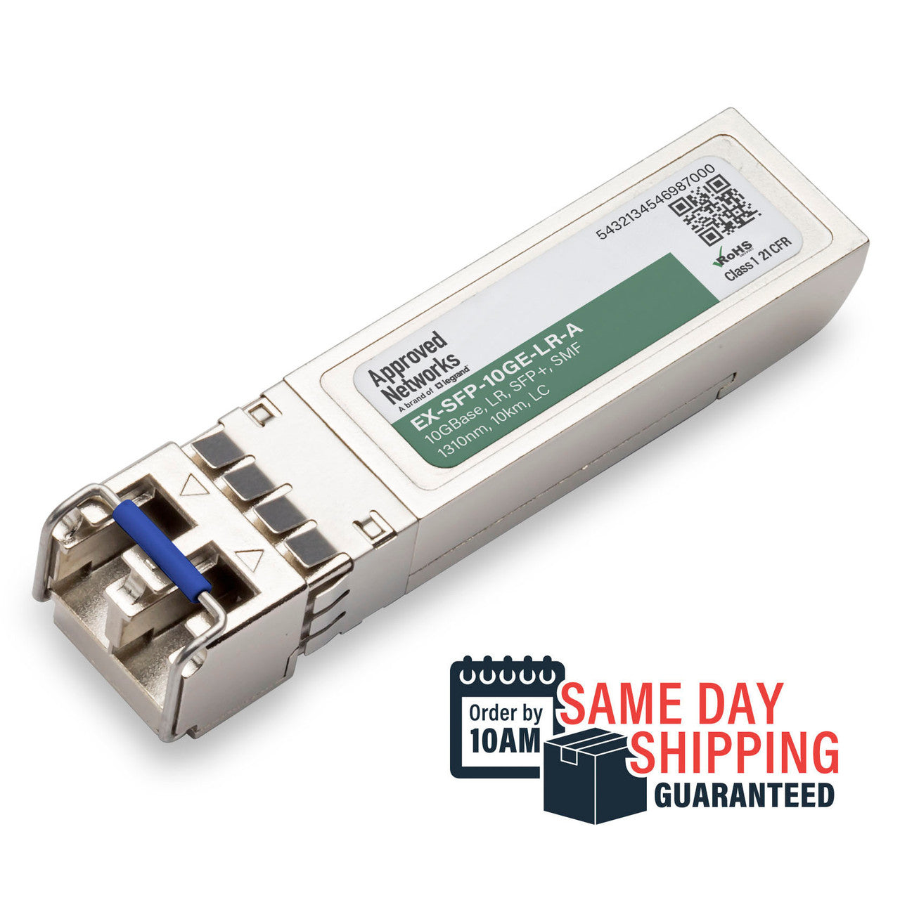 Legrand 7SN-500-A network transceiver module Fiber optic 11100 Mbit/s SFP+ 1310 nm