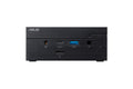 ASUS PN62S-BB7054MD2 PC/workstation barebone Mini PC Black i7-10710U 1.1 GHz