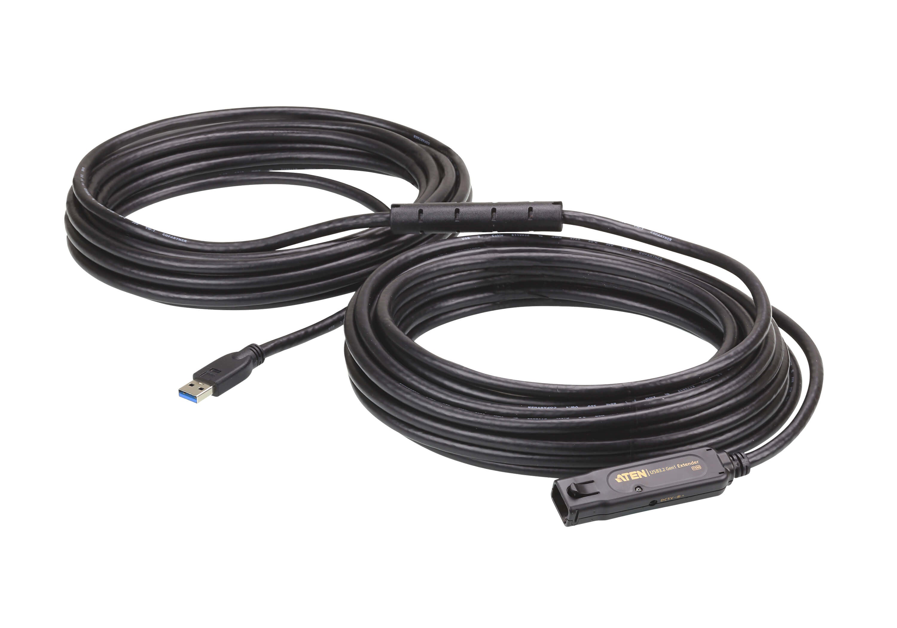 ATEN UE3315A USB cable USB 3.2 Gen 1 (3.1 Gen 1) 590.6" (15 m) USB A 5 Gbit/s Black