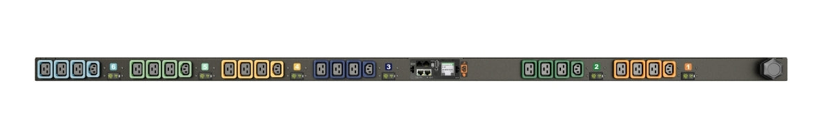 Vertiv Geist MN05M8W1-24P6H8-6PS15B0A10-S power distribution unit (PDU) 24 AC outlet(s) 0U Black