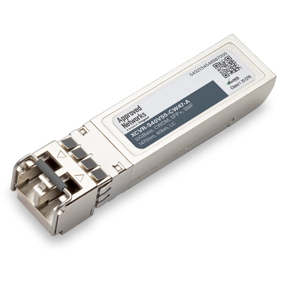 Legrand XCVR-S40V55-CW47-A network transceiver module Fiber optic 10 Mbit/s SFP+ 1470 nm