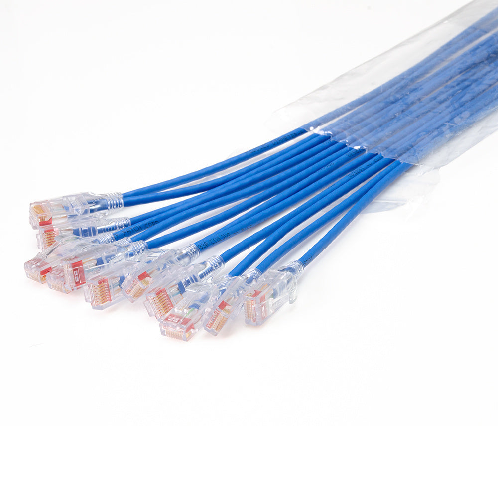 Legrand EZFPR6A05Q24-06 networking cable Blue 59.1" (1.5 m) Cat6a